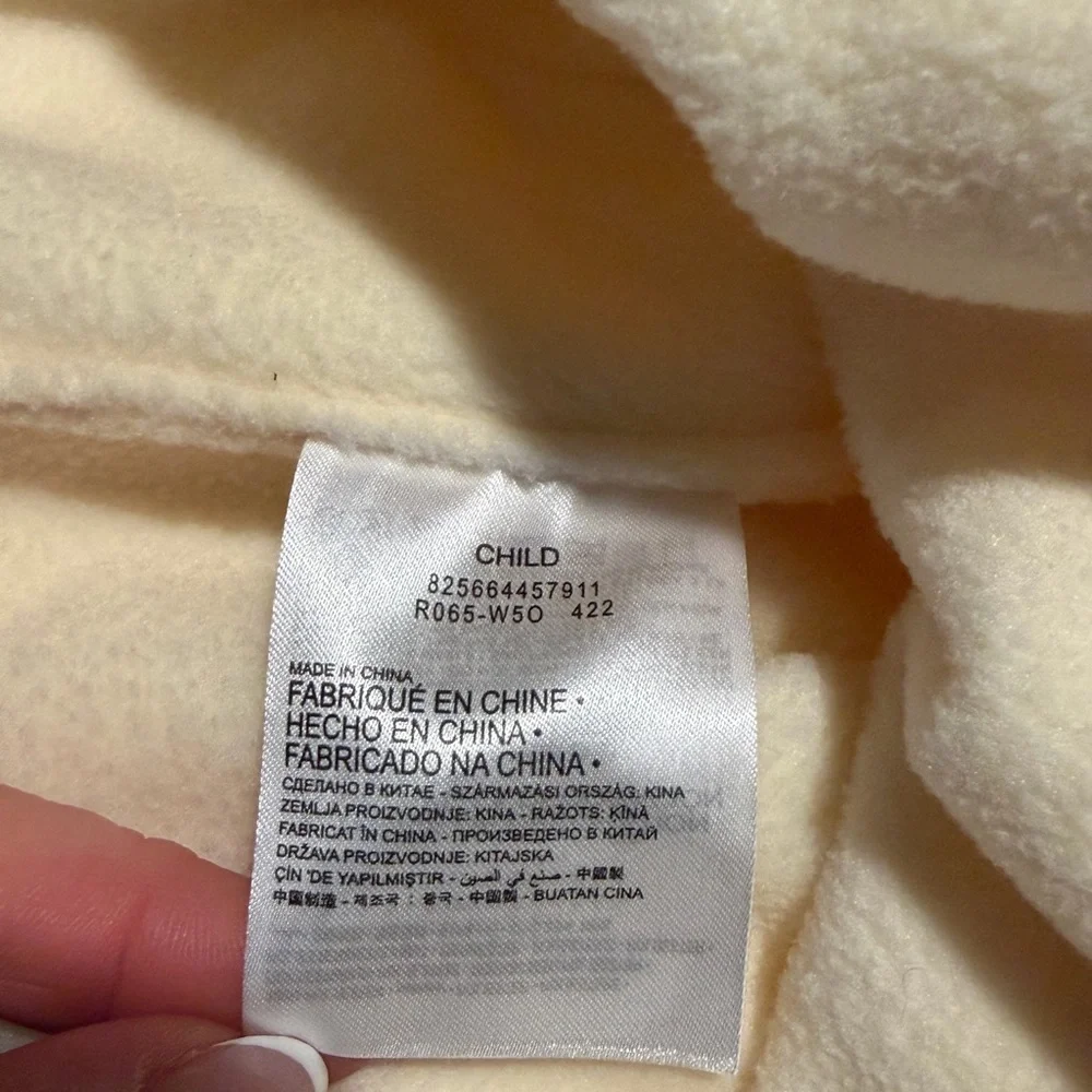 Polo Ralph Lauren Polar Fleece Beanie Chic Cream NWT